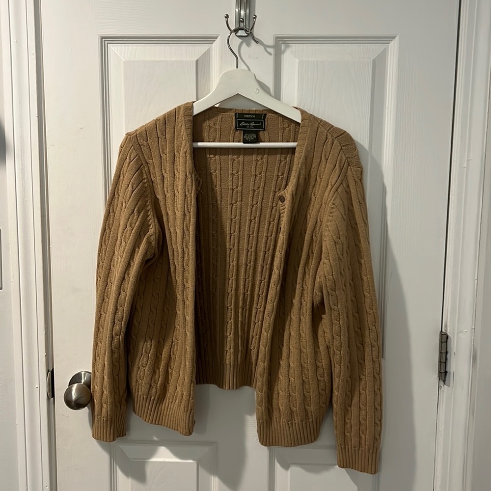 Vintage brown cardigan